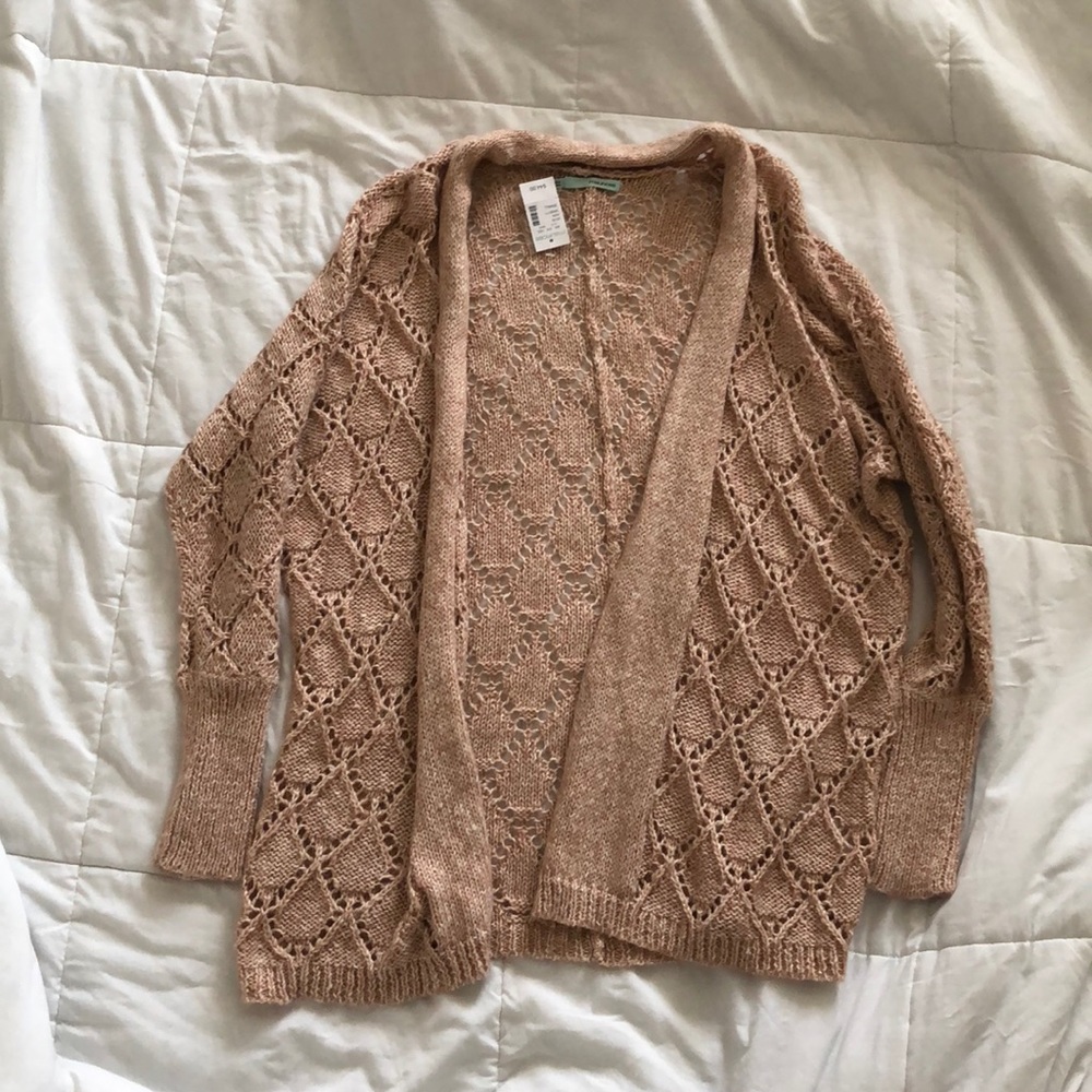 Pink shimmery Cardigan